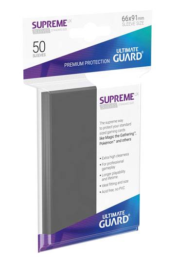 Supreme UX Sleeves Standard Size Dark Grey (50)