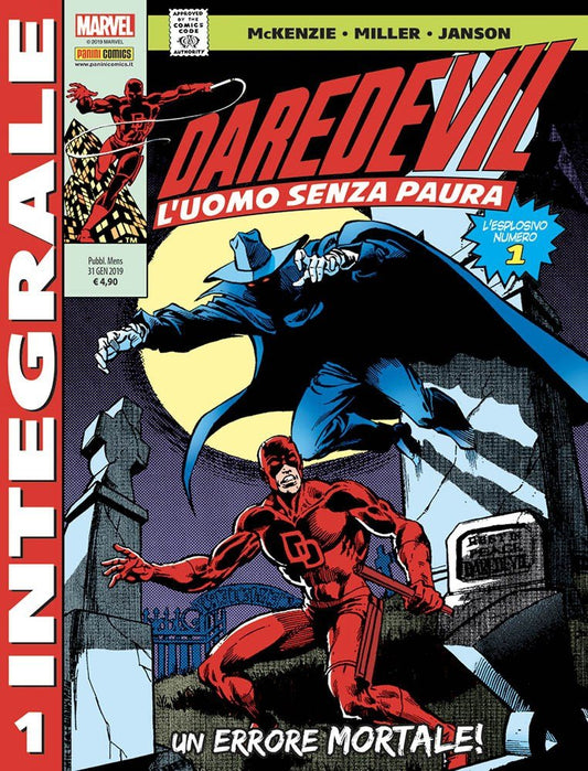 Daredevil di Frank Miller 1-PANINI COMICS- nuvolosofumetti.