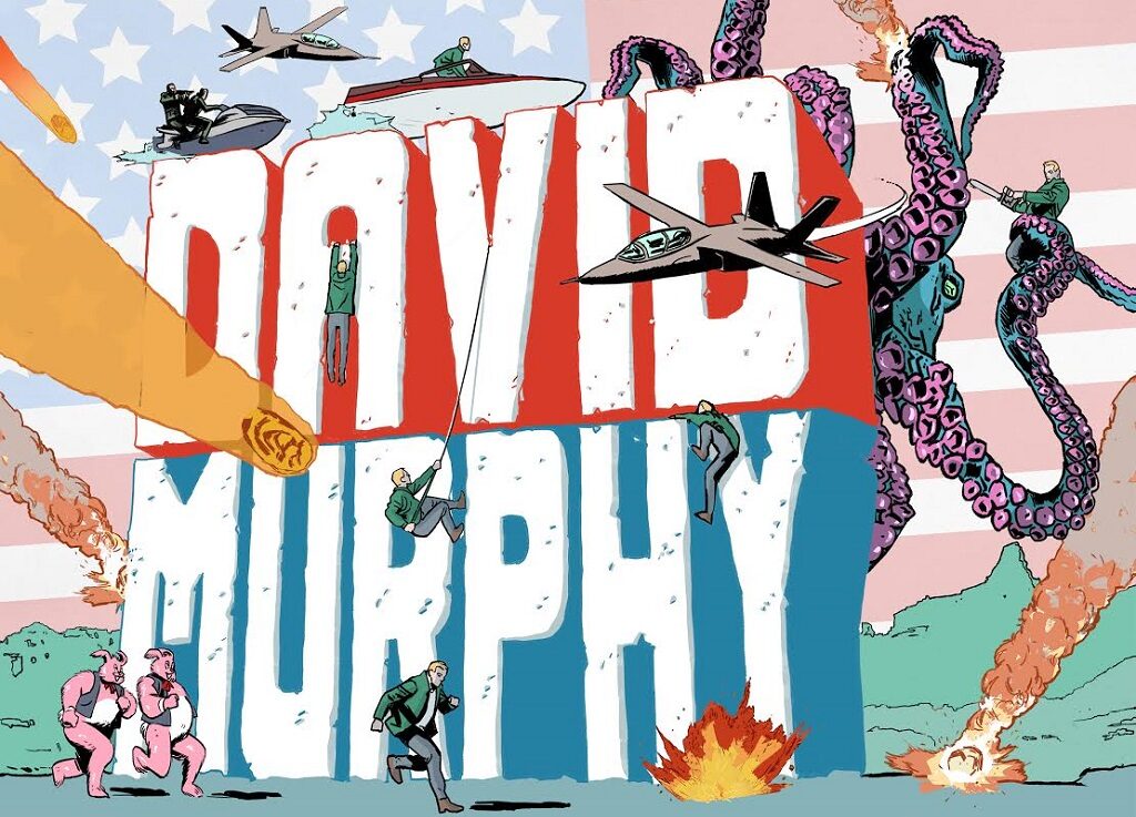 David Murphy great again - cover B dal n1 al n 6 + cover white + 2 toppe, COMPLETE E SEQUENZE, nuvolosofumetti,