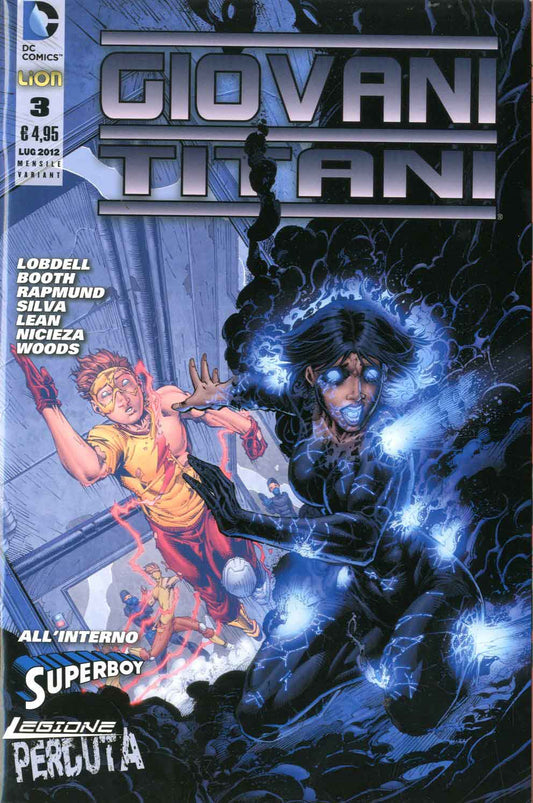 GIOVANI TITANI new 52 variant 3-LION- nuvolosofumetti.