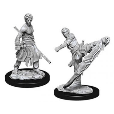 D&D Nolzur’s Marvelous Miniatures: Half-Ele monk, WIZKIDS/NECA, nuvolosofumetti,