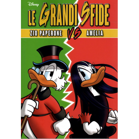 LE GRANDI SFIDE ZIO PAPERONE VS AMELIA, PANINI DISNEY, nuvolosofumetti,