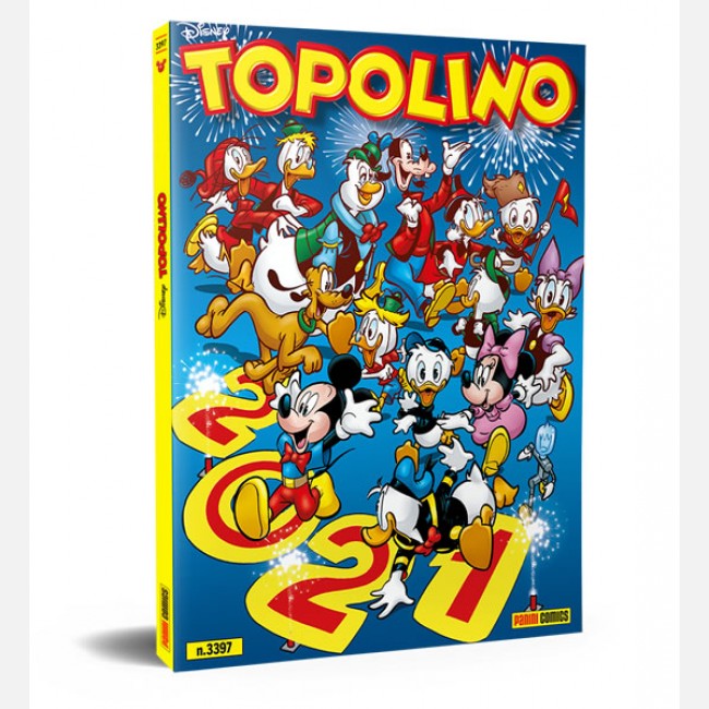 Topolino settimanale 3397, PANINI DISNEY, nuvolosofumetti,