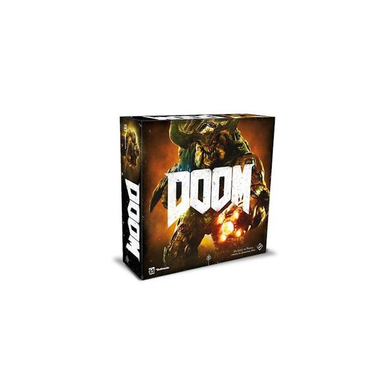 Doom gioco da tavolo una discesa agli inferi senza ritorno - seconda edizione, Asmodee, nuvolosofumetti,