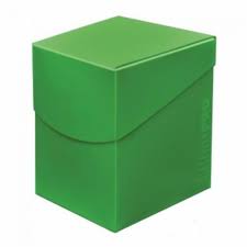 Porta Mazzo PRO 100+ Deck Box Verde-ULTRA PRO- nuvolosofumetti.