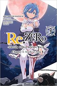 Re:zero Truth of zero 3-Jpop- nuvolosofumetti.