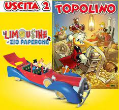TOPOLINO 3511 + LIMOUSINE DI ZIO PAPERONE PERSONAGGI E ACCESSORI
