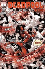 Deadpool black white & blood 92