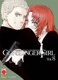 GUNSLINGER GIRL 8, PANINI COMICS, nuvolosofumetti,