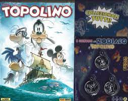 Topolino 3450 con ciondoli di fuoco