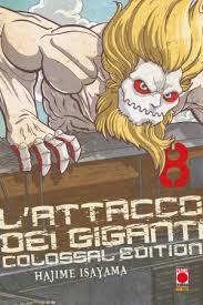 L`attacco dei giganti colossal edition 8, PANINI COMICS, nuvolosofumetti,