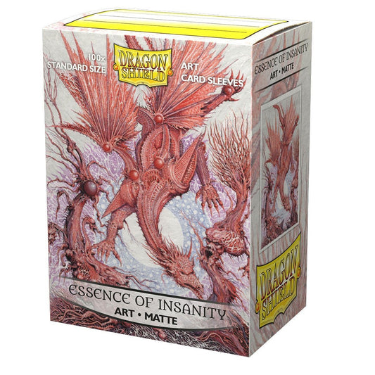 MATTE ART ESSENCE OF INSANITY - 100 BUSTINE PROTETTIVE, Dragon shield, nuvolosofumetti,