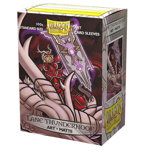 MATTE ART LANE THUNDERHOOF - 100 BUSTINE PROTETTIVE, Dragon shield, nuvolosofumetti,