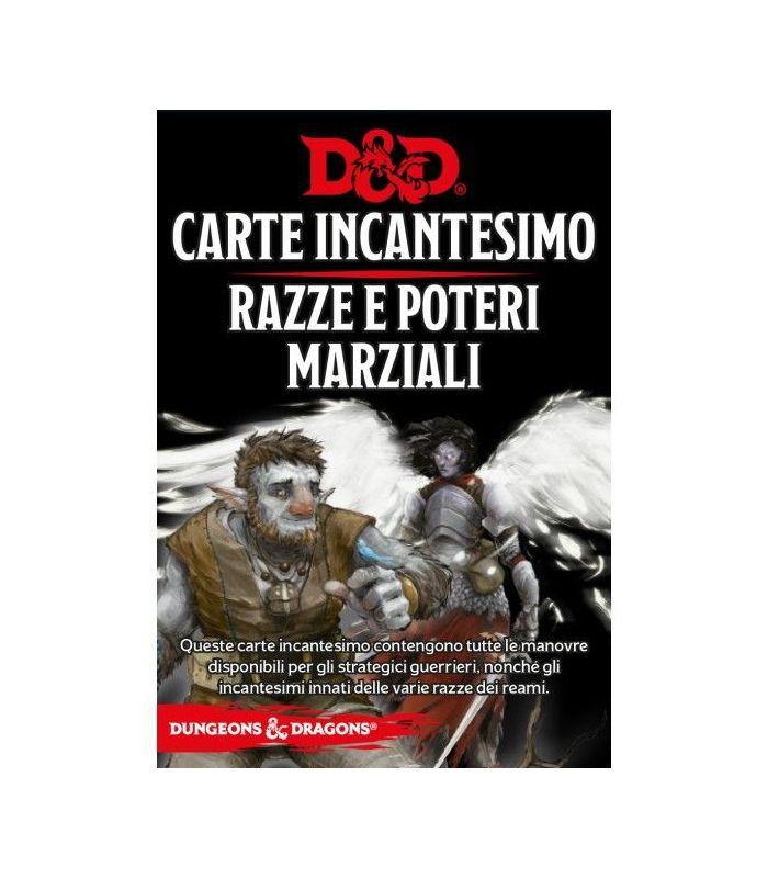 Carte Incantesimo - Razzi e Poteri Marziali - Dungeons & Dragons-wizard of the coast- nuvolosofumetti.