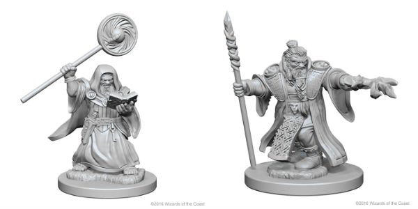 D&D Nolzur's - Dwarf Wizard - Male, WIZKIDS/NECA, nuvolosofumetti,