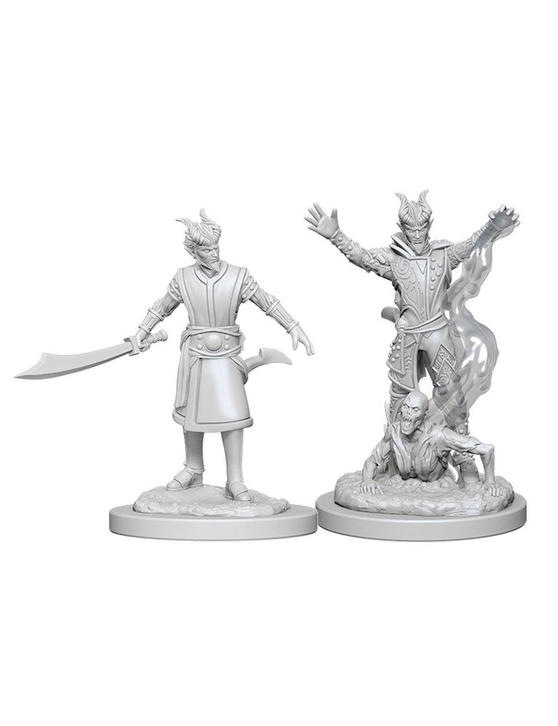 D&D Nolzur’s: Tiefling Warlock (Male), WIZKIDS/NECA, nuvolosofumetti,