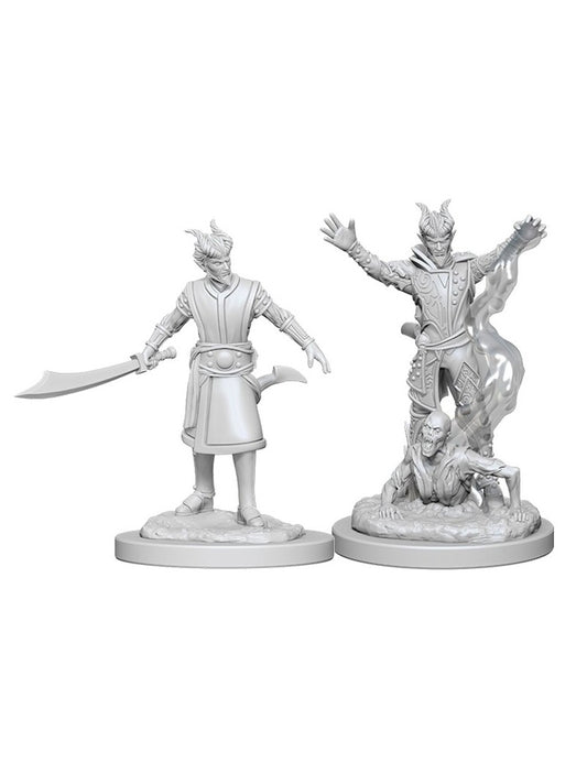 D&D Nolzur’s: Tiefling Warlock (Male), WIZKIDS/NECA, nuvolosofumetti,