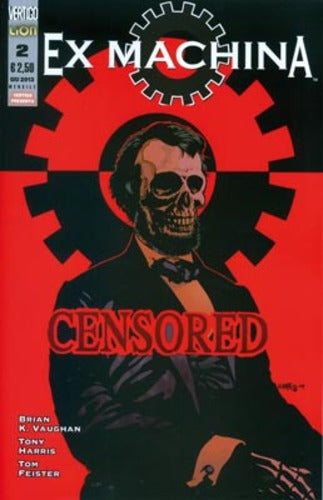 ex-machina -prima serie 2-LION- nuvolosofumetti.