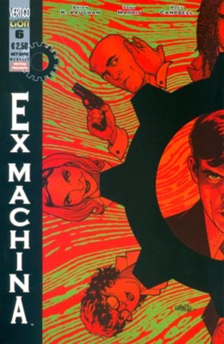 ex-machina -prima serie 6-LION- nuvolosofumetti.
