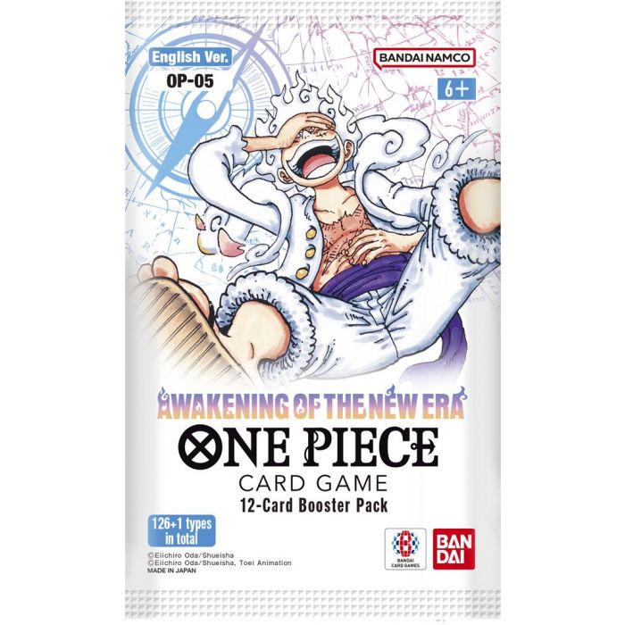 One Piece card game OP05 busta singola inglese