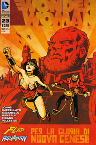 FLASH NEW 52 variant 23-LION- nuvolosofumetti.