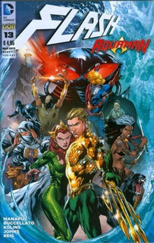 FLASH NEW 52 variant 13-LION- nuvolosofumetti.