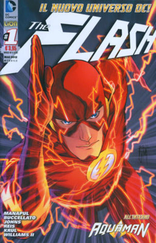 FLASH NEW 52 variant 1-LION- nuvolosofumetti.