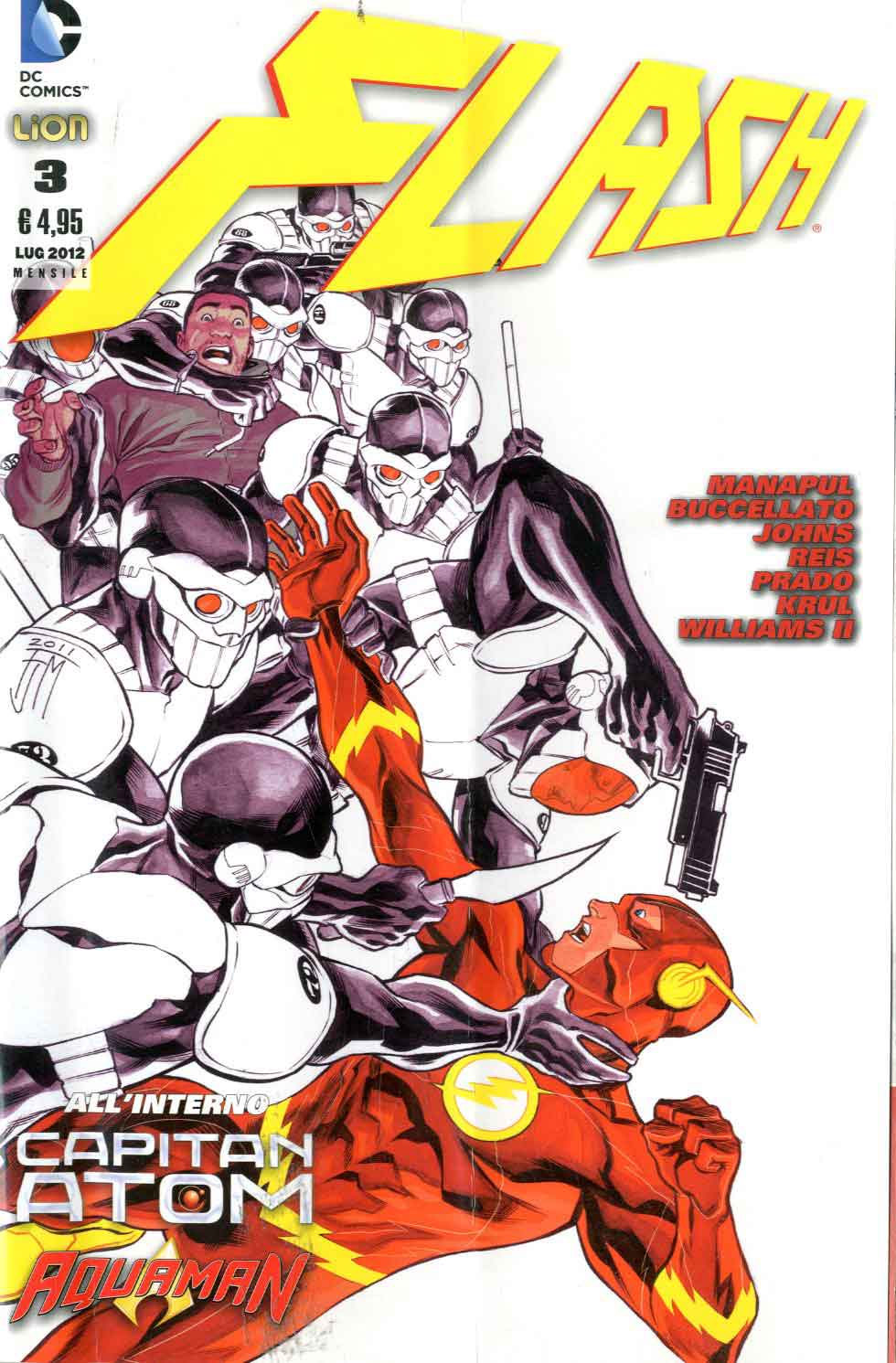 FLASH rinascita 3-LION- nuvolosofumetti.