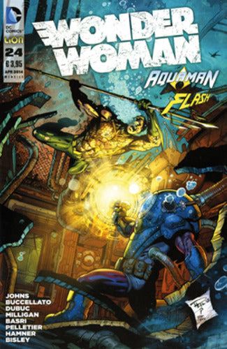 FLASH NEW 52 variant 24-LION- nuvolosofumetti.