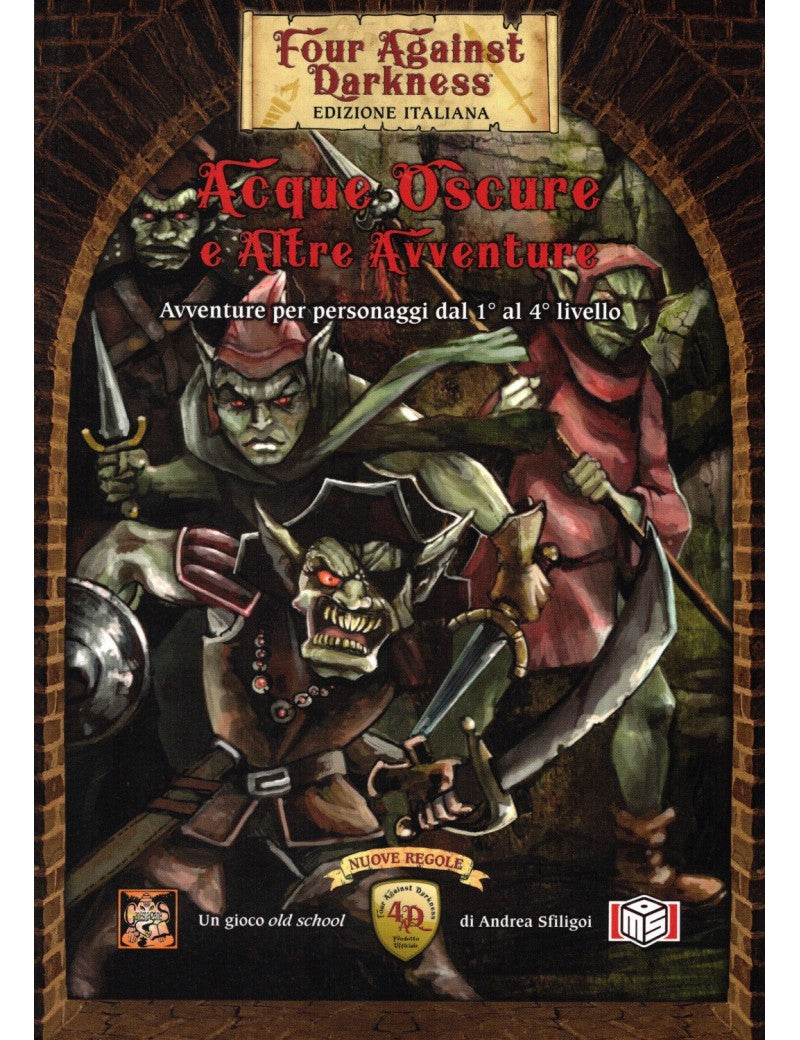 Four Against Darkness: Acque Oscure E Altre Avventure, MS edizioni, nuvolosofumetti,