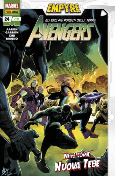 Avengers nuovo inizio 128, PANINI COMICS, nuvolosofumetti,