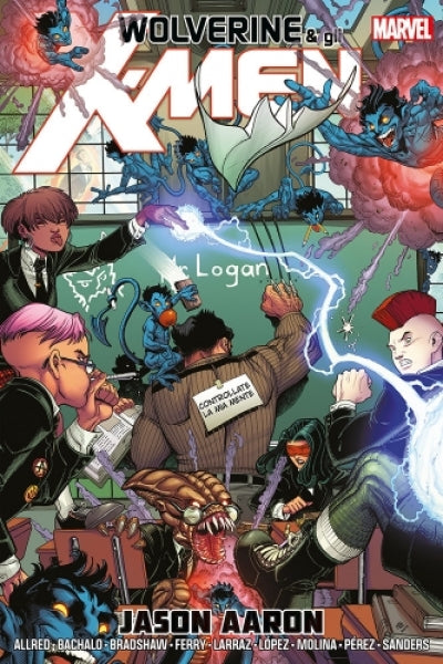 MarvelOmnibus Wolverine e gli X-Men di Jason Aaron-PANINI COMICS- nuvolosofumetti.