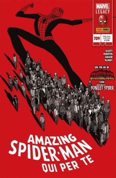 UOMO RAGNO-spider-man 709-PANINI COMICS- nuvolosofumetti.