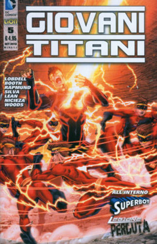 GIOVANI TITANI new 52 5-LION- nuvolosofumetti.