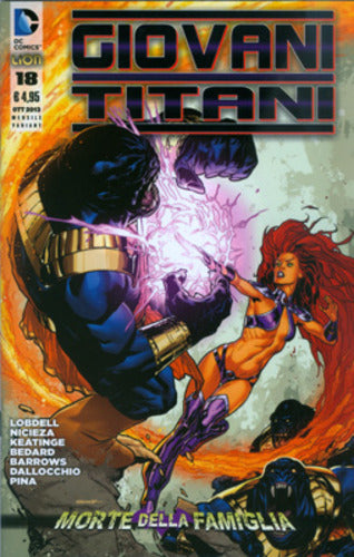 GIOVANI TITANI new 52 variant 18-LION- nuvolosofumetti.