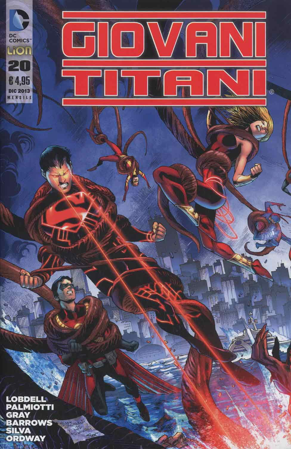 GIOVANI TITANI new 52 20-LION- nuvolosofumetti.