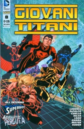 GIOVANI TITANI new 52 8-LION- nuvolosofumetti.