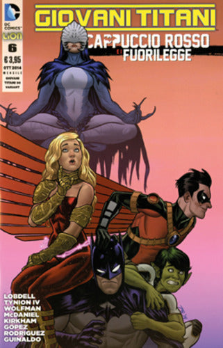 GIOVANI TITANI new 52 variant 30-LION- nuvolosofumetti.