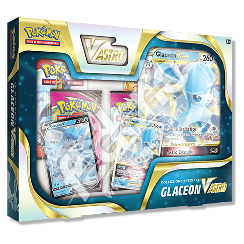 POKEMON COLLEZIONE SPECIALE GLACEON V ASTRO