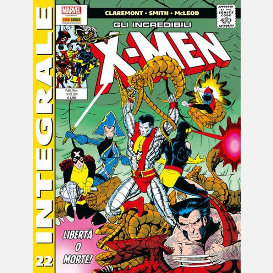 X-MEN di Chris Claremont 22, PANINI COMICS, nuvolosofumetti,