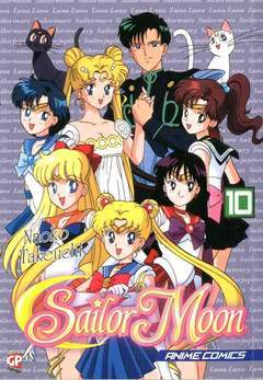 SAILORMOON ANIME COMICS 10-GP- nuvolosofumetti.