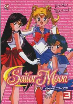SAILORMOON ANIME COMICS 3-GP- nuvolosofumetti.
