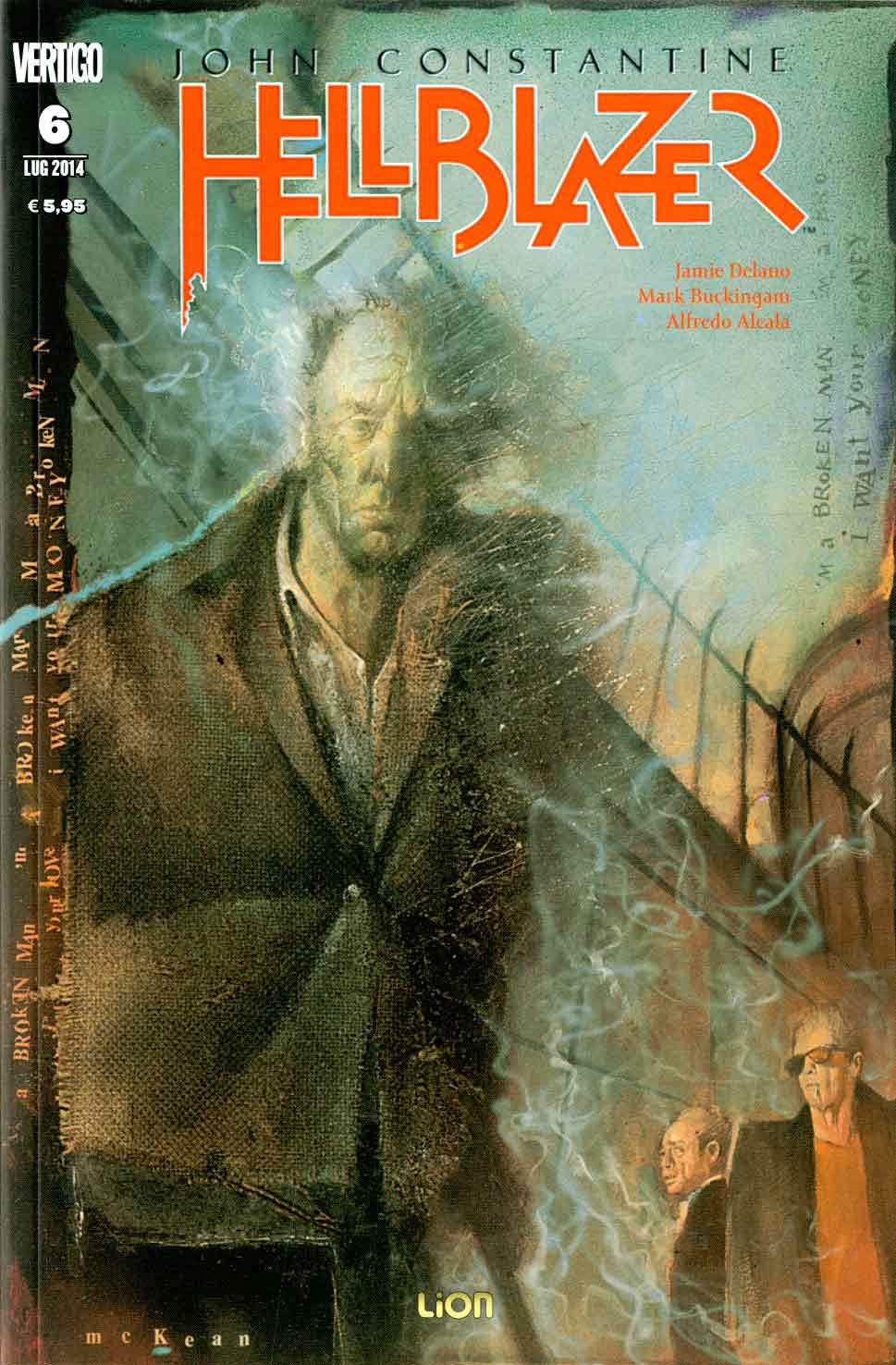 HELLBLAZER nuova edizione 6-LION- nuvolosofumetti.