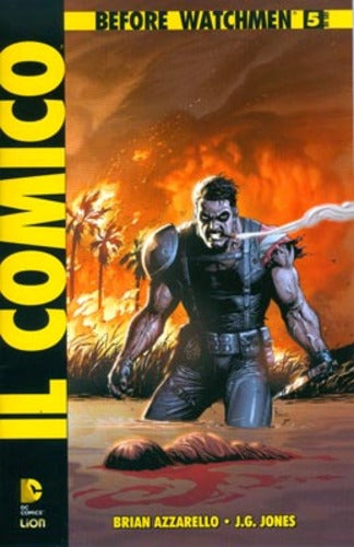 BEFORE WATCHMEN: IL COMICO 5-LION- nuvolosofumetti.
