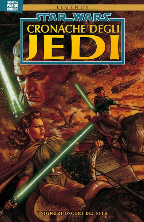 Star Wars cronache degli Jedi # 4 i signori dei Sith-PANINI COMICS- nuvolosofumetti.