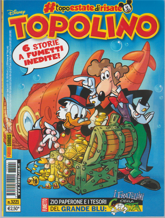 Topolino settimanale 3221-PANINI DISNEY- nuvolosofumetti.