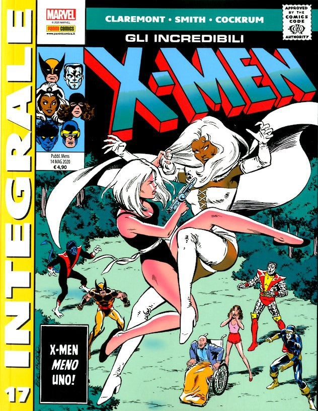 X-MEN di Chris Claremont 17, PANINI COMICS, nuvolosofumetti,