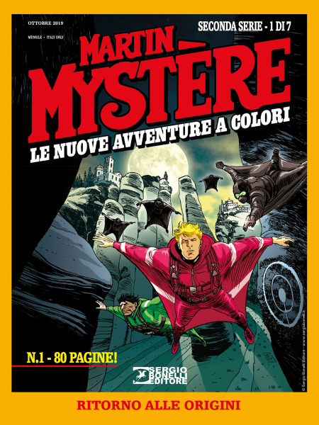 Martin Mystère le nuove avventure a colori seconda serie 1-SERGIO BONELLI EDITORE LIBRI- nuvolosofumetti.