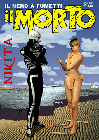 Il morto - il nero a fumetti 23-Menhir edizioni- nuvolosofumetti.