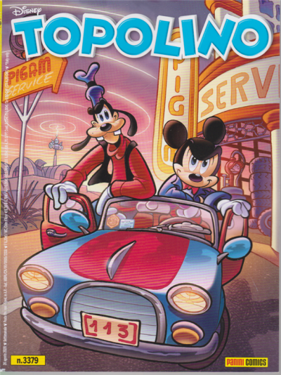 Topolino settimanale 3379, PANINI DISNEY, nuvolosofumetti,